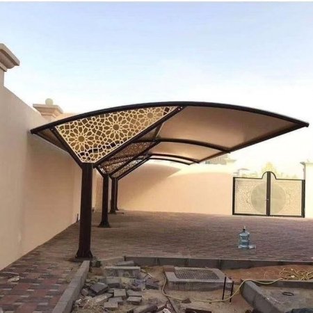 مظلات سيارات جدة حي الحمراء | تركيب مظلات مواقف سيارات جدة